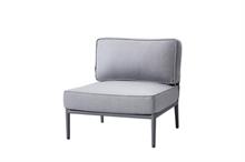 Modul sofa til haven - Conic fra Cane-line lys grå stof